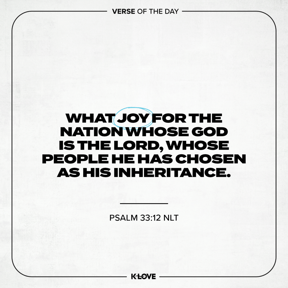 KLOVE's Verse of the Day Positive Encouraging KLOVE