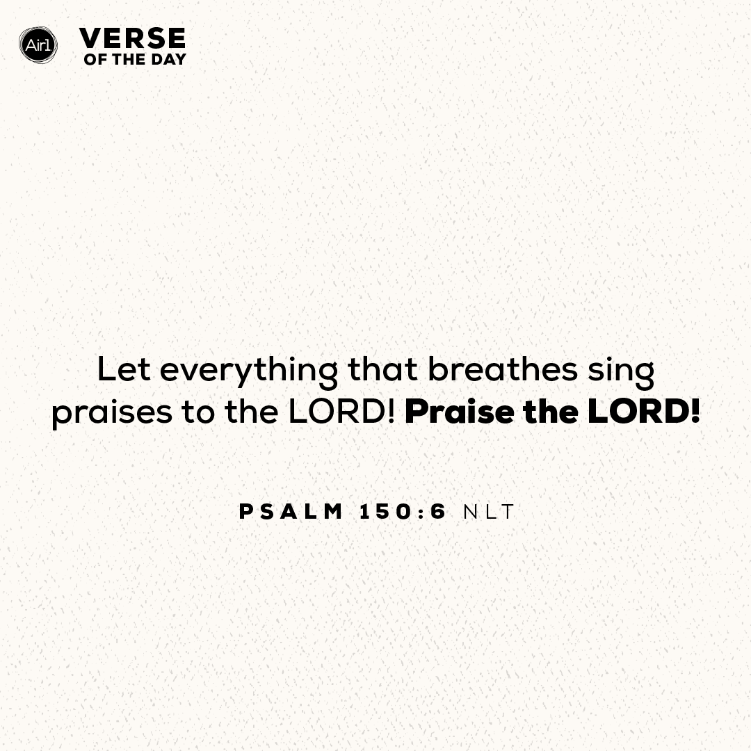 Air1's Verse Of The Day For Apr 29, 2022 