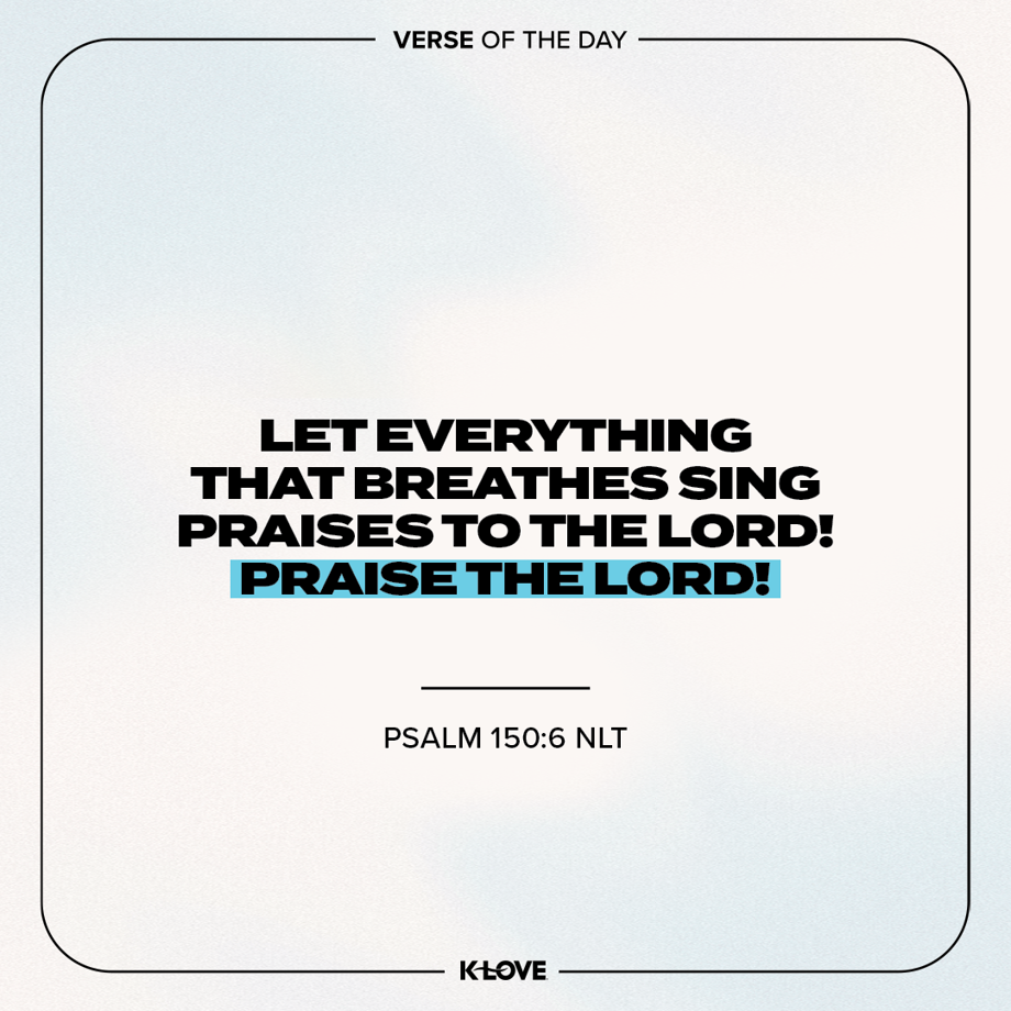 KLOVE's Verse of the Day Positive Encouraging KLOVE