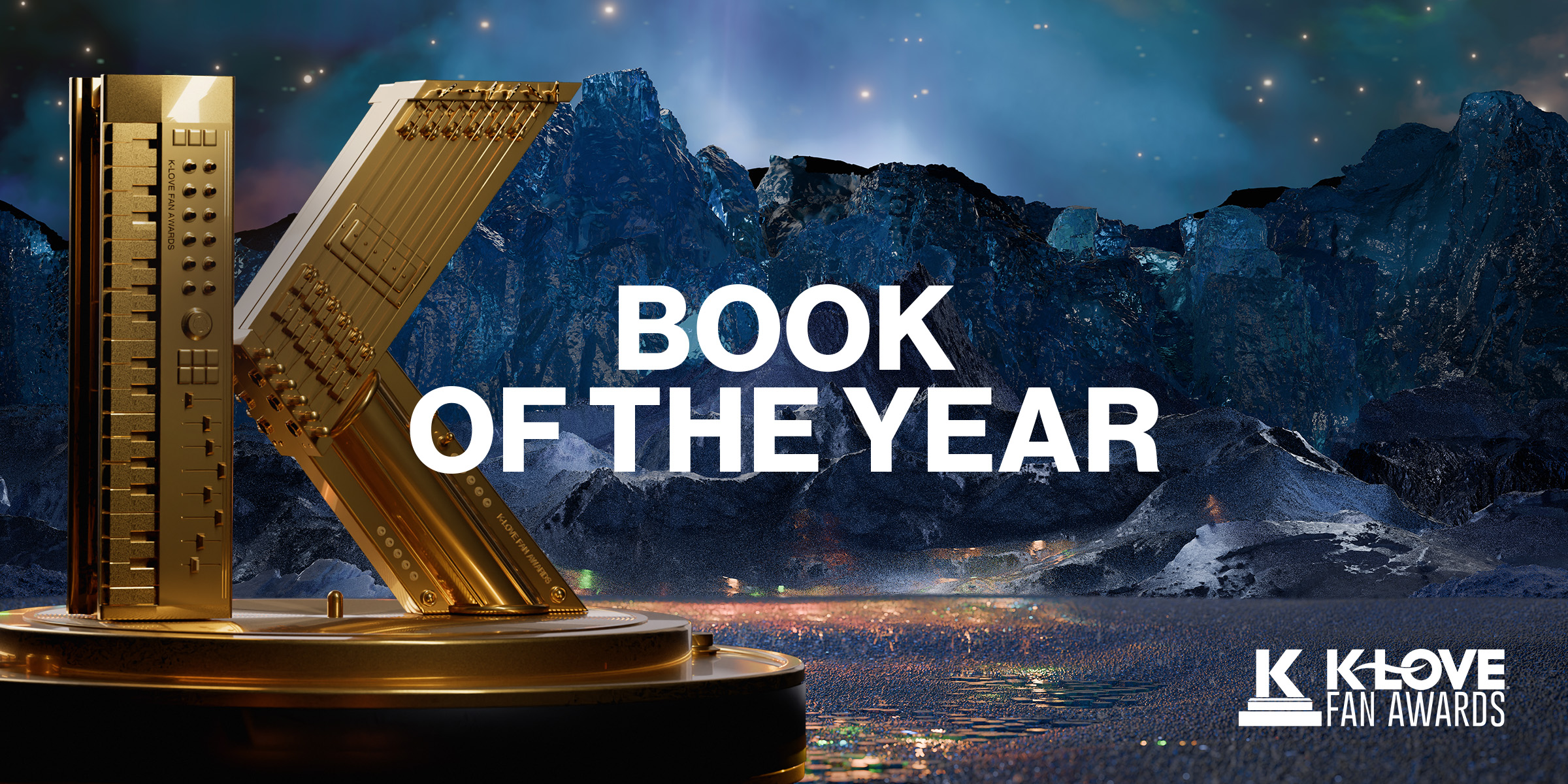 Vote for your favorite book to win at the 2025 KLOVE Fan Awards