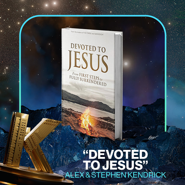 Vote Devoted to Jesus by Alex and Stephen Kendrick for Book of the Year in the 2025 KLOVE Fan Awards