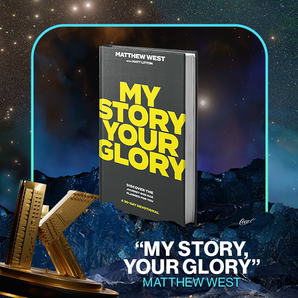 Vote My Story Your Glory by Matthew West for Book of the Year in the 2025 KLOVE Fan Awards