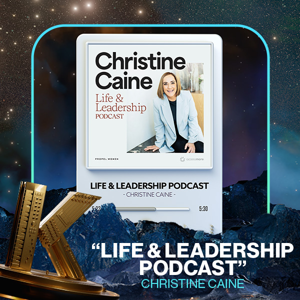 Vote Life and Leadership Podcast with Christine Caine for Podcast of the Year in the 2025 KLOVE Fan Awards