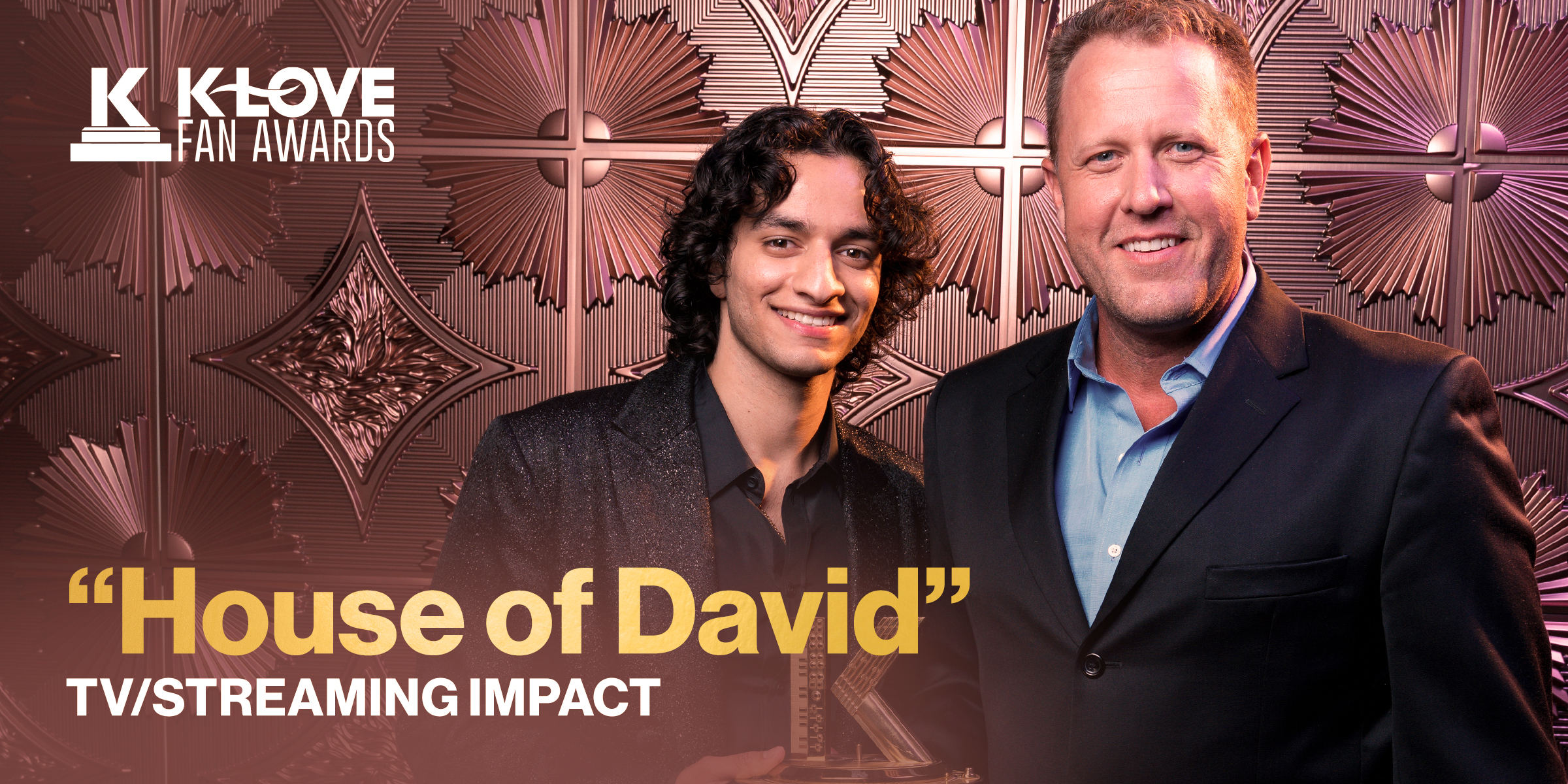 House of David Wins TV Streaming Impact at the 2025 KLOVE Fan Awards