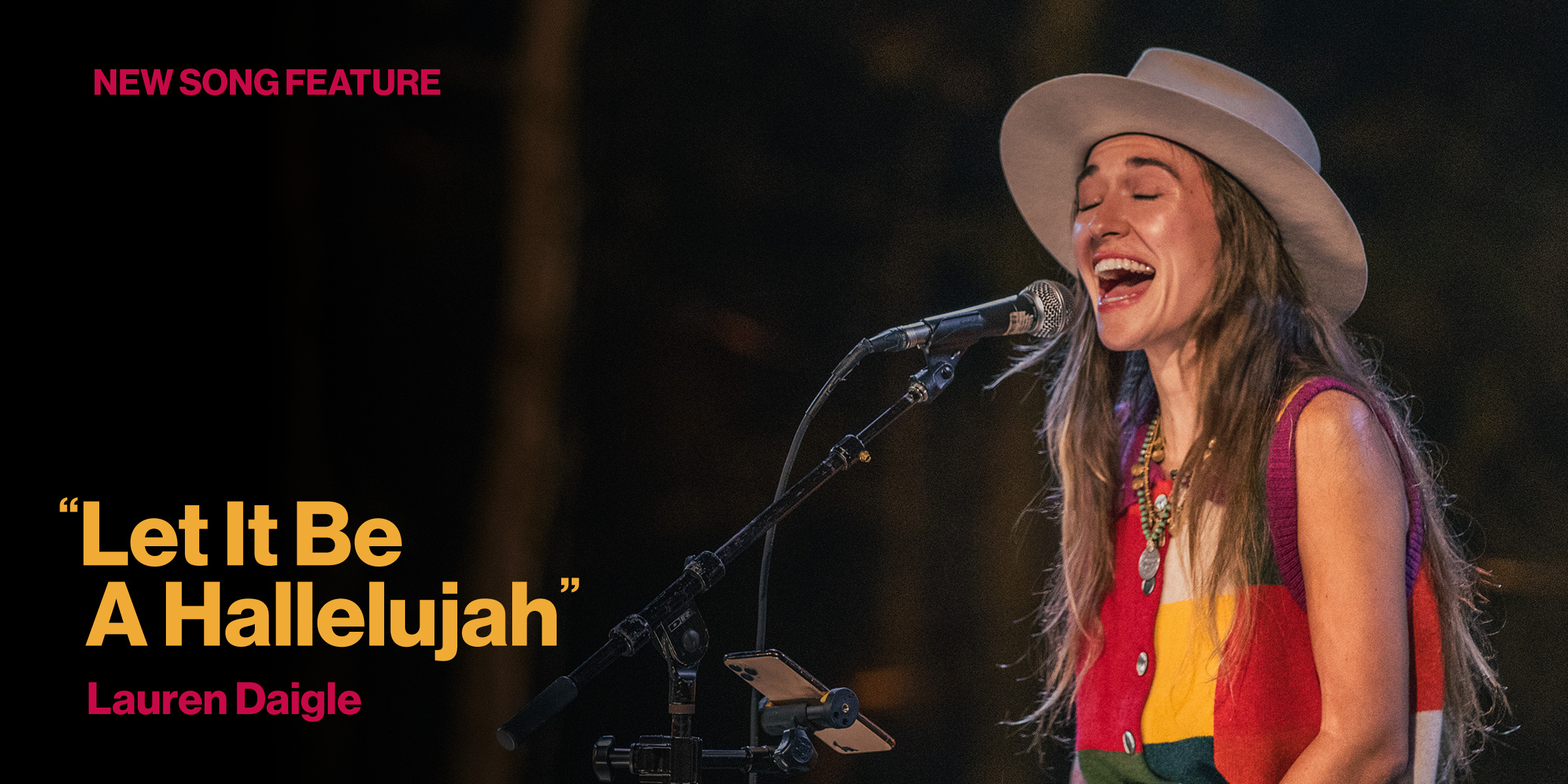 New Song Feature Let It Be A Hallelujah Lauren Daigle