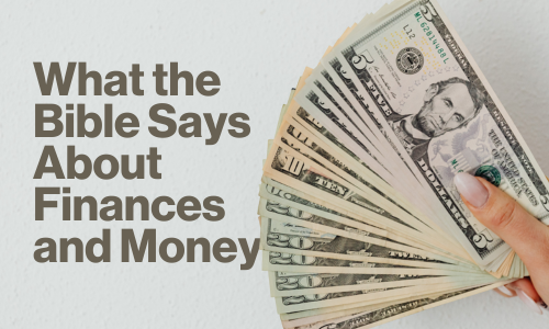 What the Bible Says About Finances and Money Image
