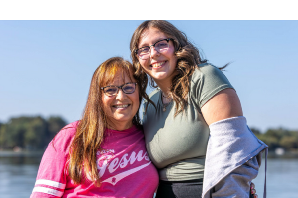 Briana and Makia (undated photo)