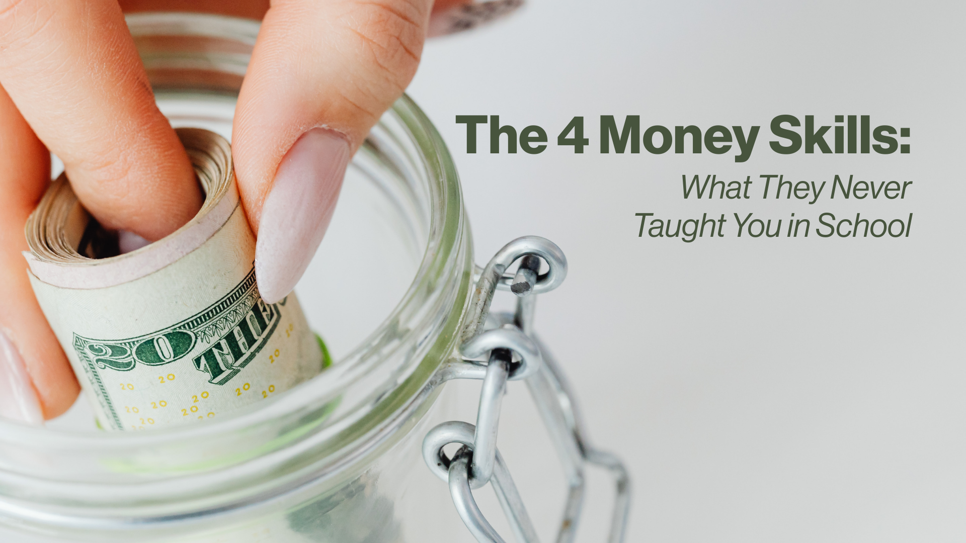 4 Money Skills Image