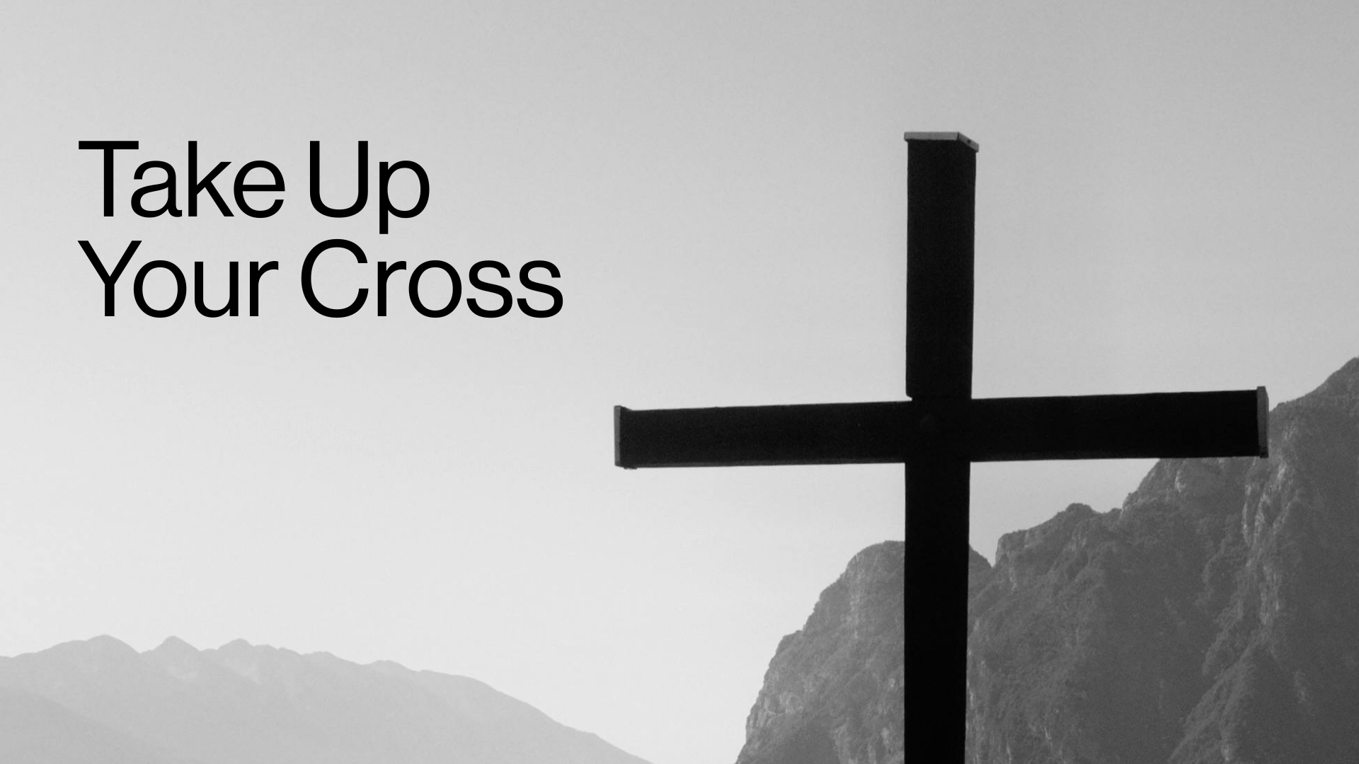 Refresh Take Up Your Cross Image