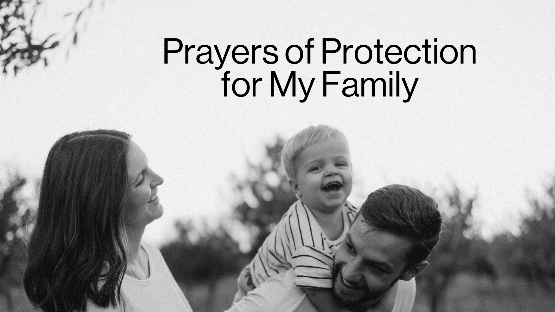 Prayers of Protection for My Family Image