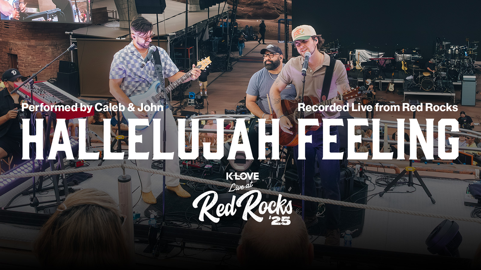 Hallelujah Feeling performed by Caleb and John recorded live from Red Rocks
