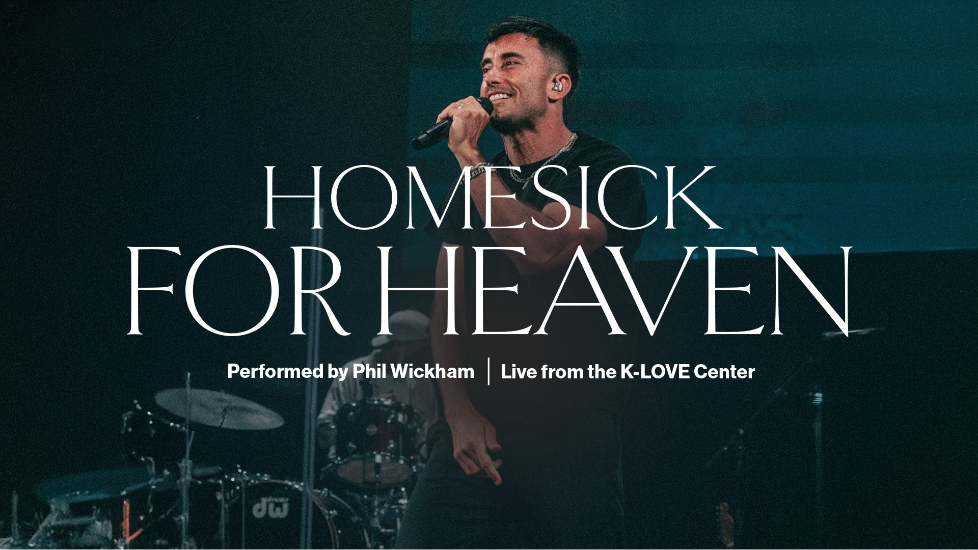 Homesick For Heaven performed by Phil Wickham live from the K-LOVE Center