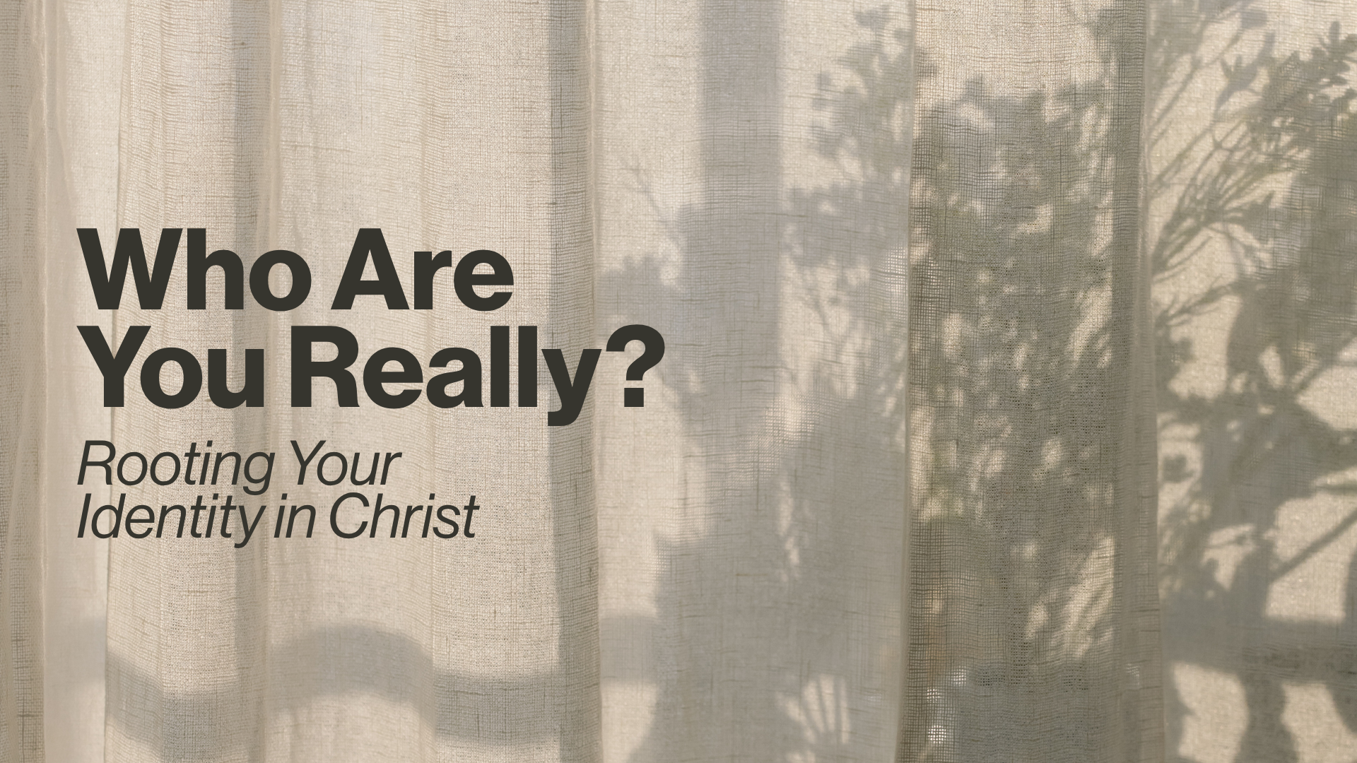 Who Are You Really?: Rooting Your Identity in Christ Image