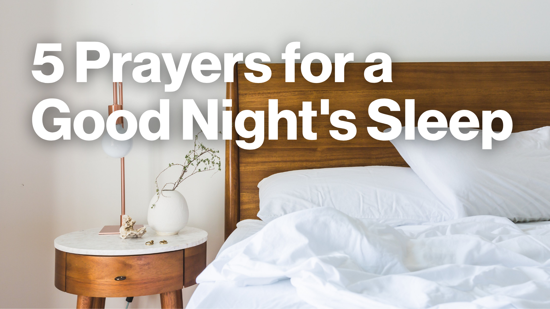 5 Prayers for a Good Night's Sleep Image