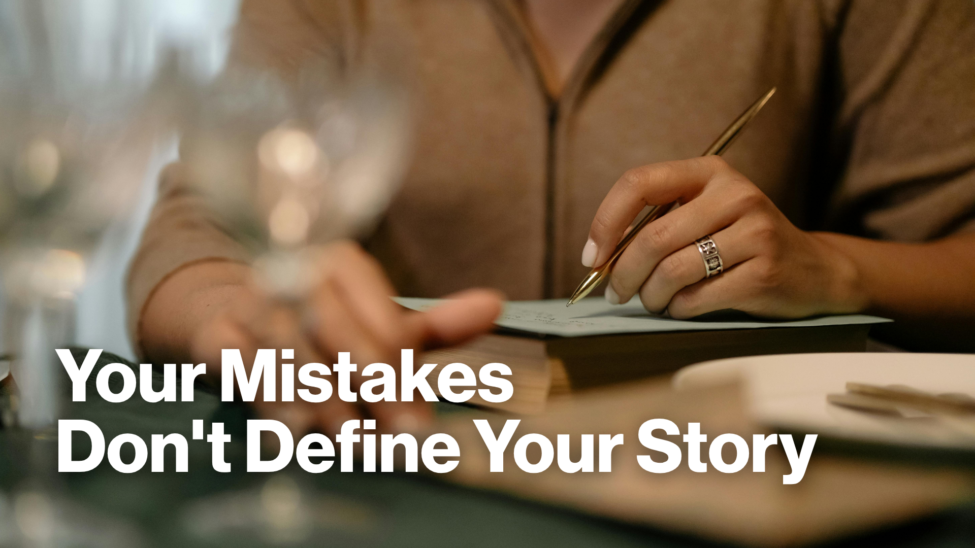 Your Mistakes Don't Define Your Story Image