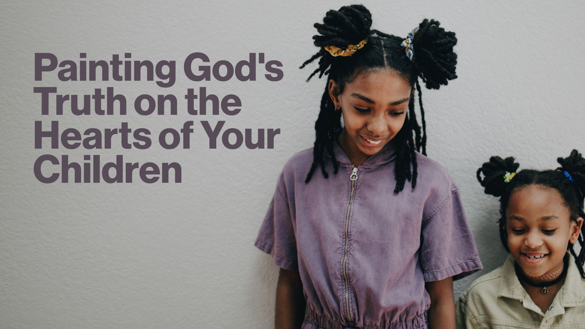 Painting God's Truth on the Hearts of Your Children Image
