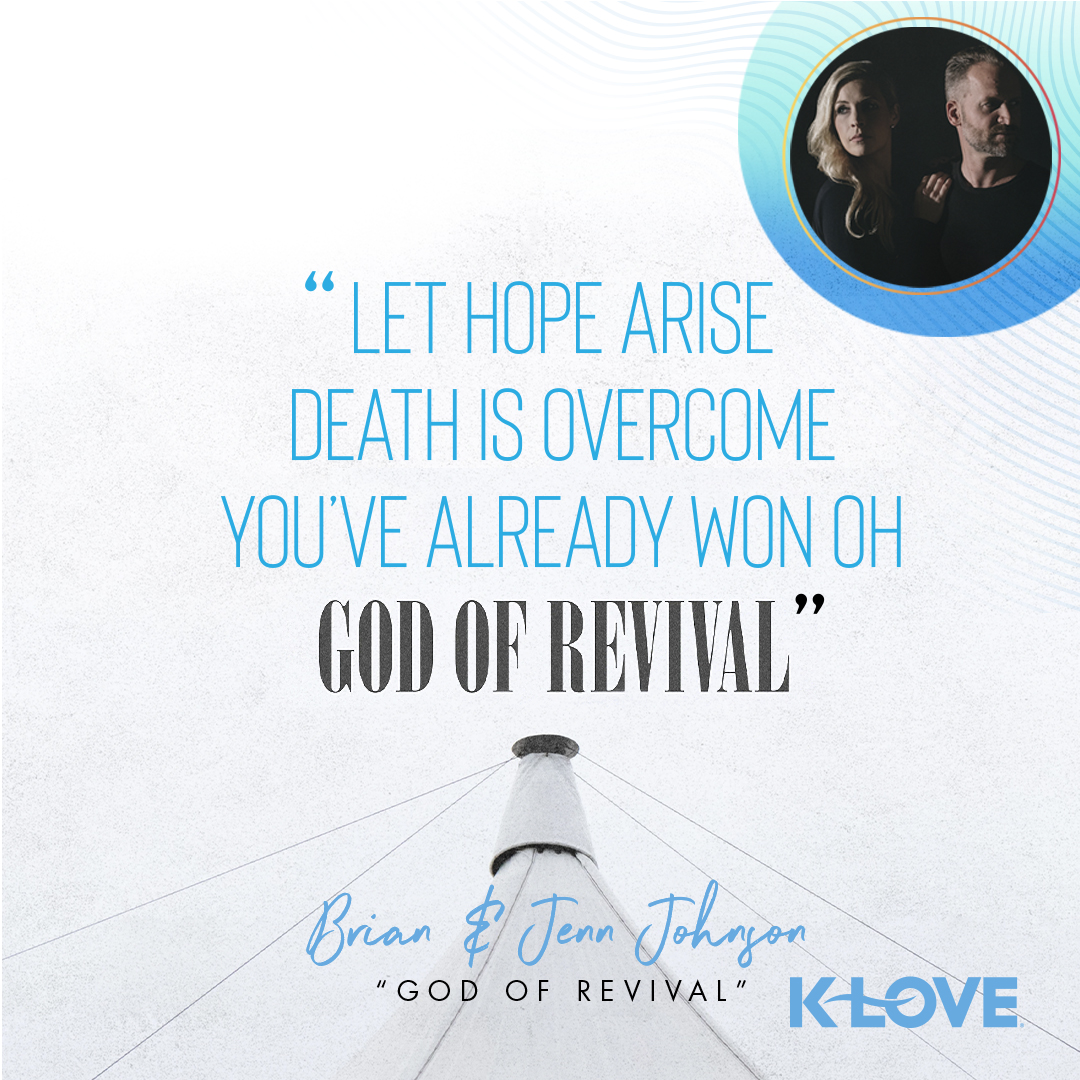 Brian and Jenn Johnson "God of Revival" Quote
