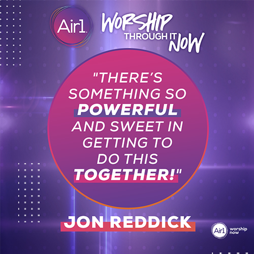 "There’s something so powerful and sweet in getting to do this together!" - Jon Reddick