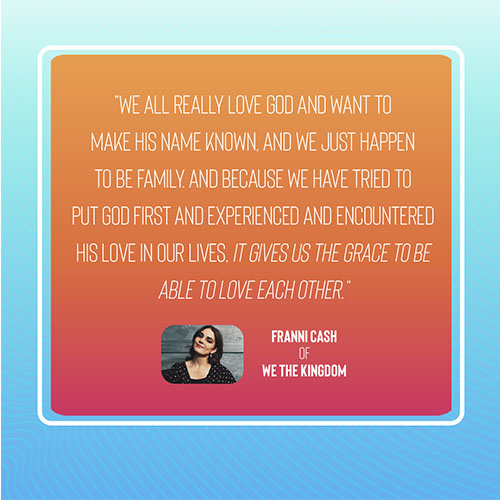 We The Kingdom K-LOVE Cover Story Quote