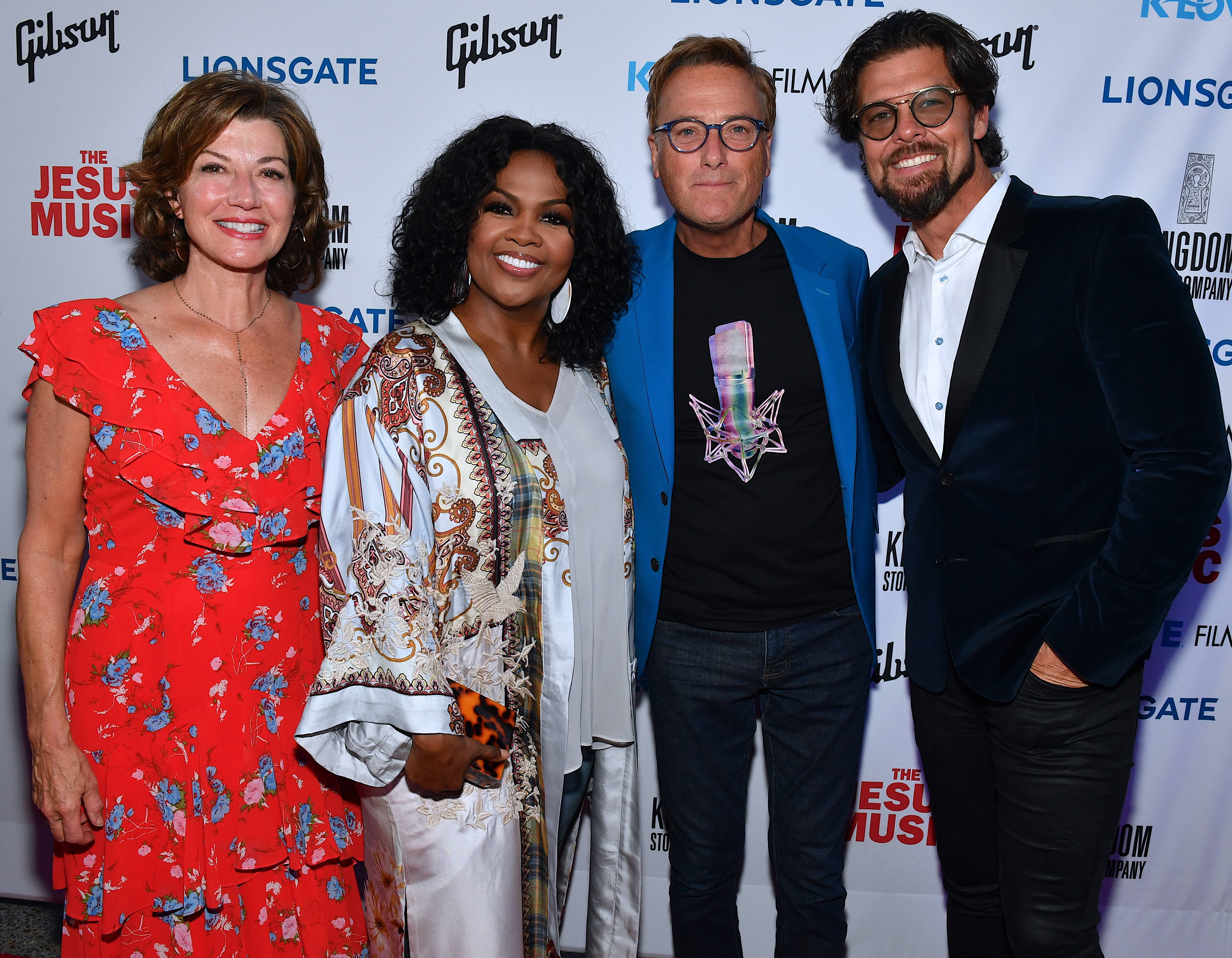 (L-R) Amy Grant, CeCe Winans, Michael W. Smith, and Jason Crabb