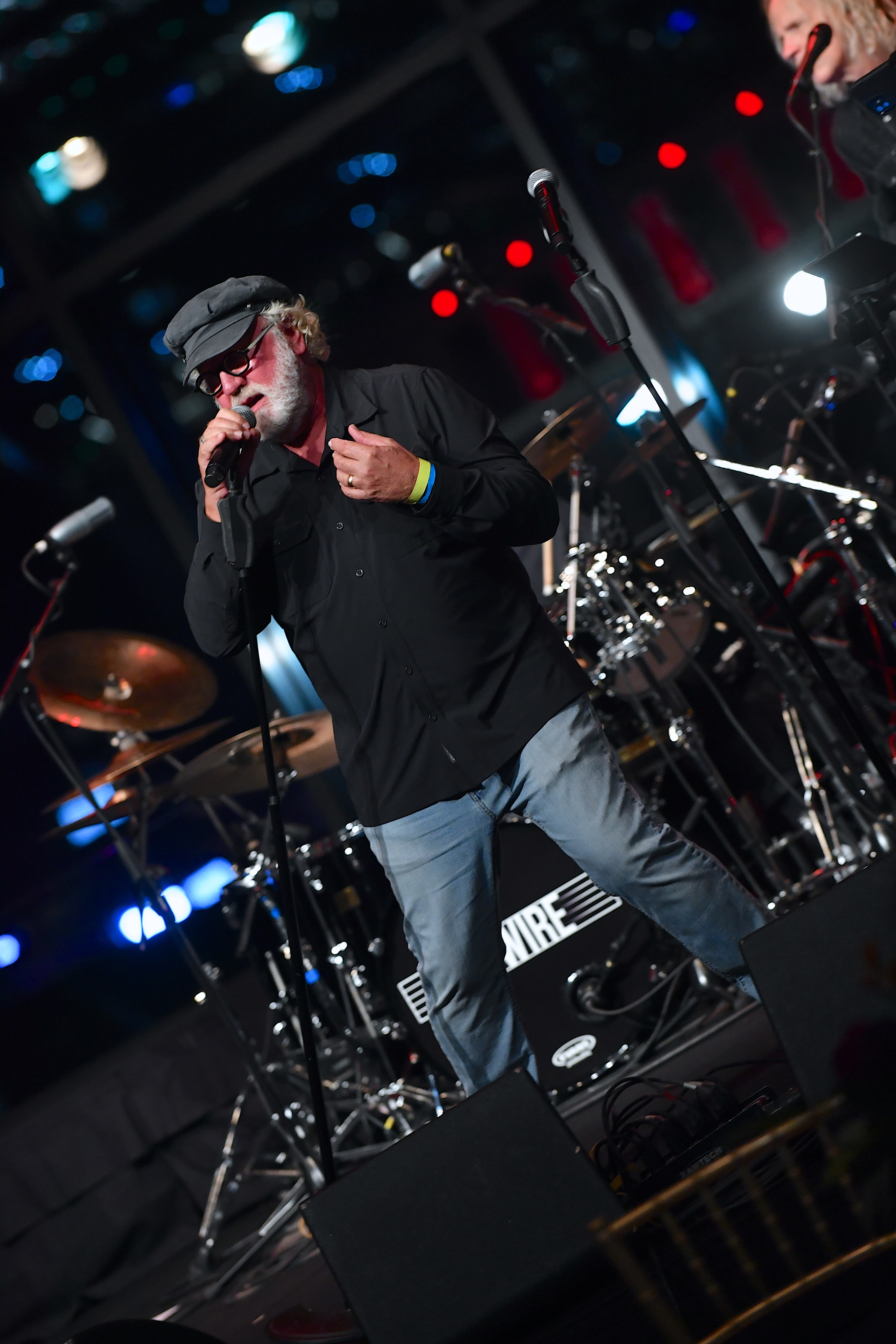 Eddie DeGarmo performs on stage during the afterparty for the premiere of Lionsgate