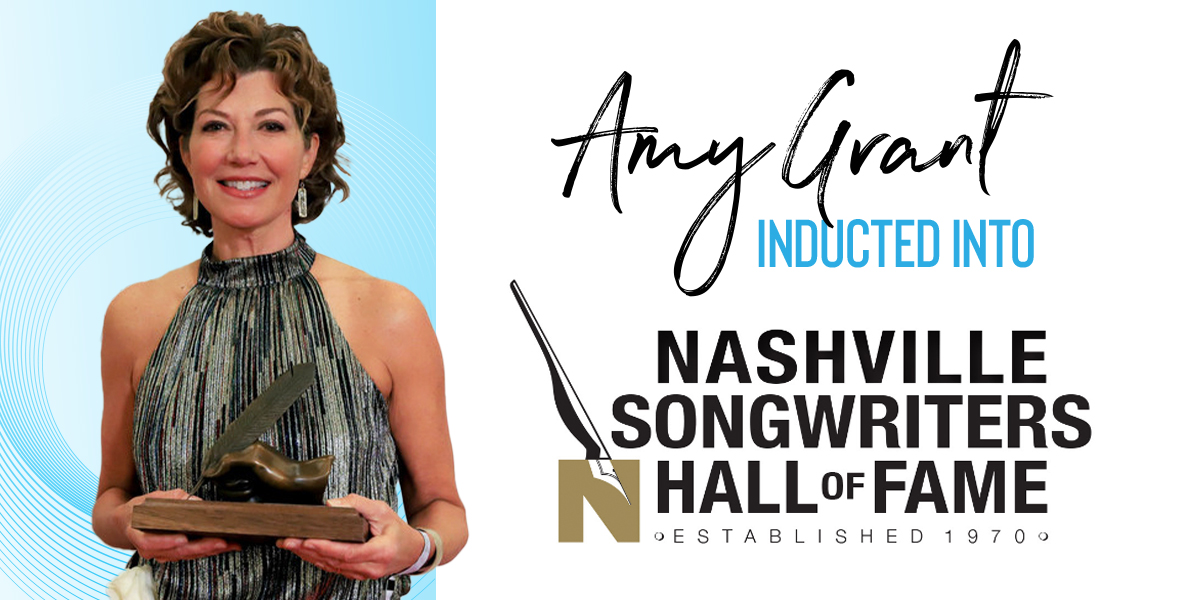 Amy Grant Inducted Into Nashville Songwriters Hall of Fame