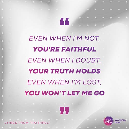 “Even when I’m not, you