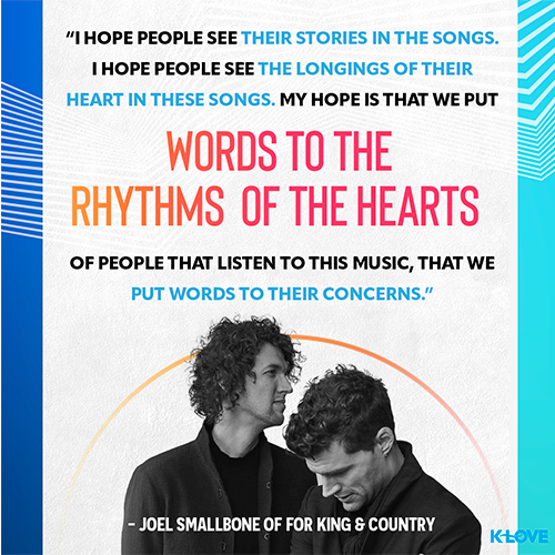 K-LOVE Cover Story: for KING & COUNTRY | Positive Encouraging K-LOVE