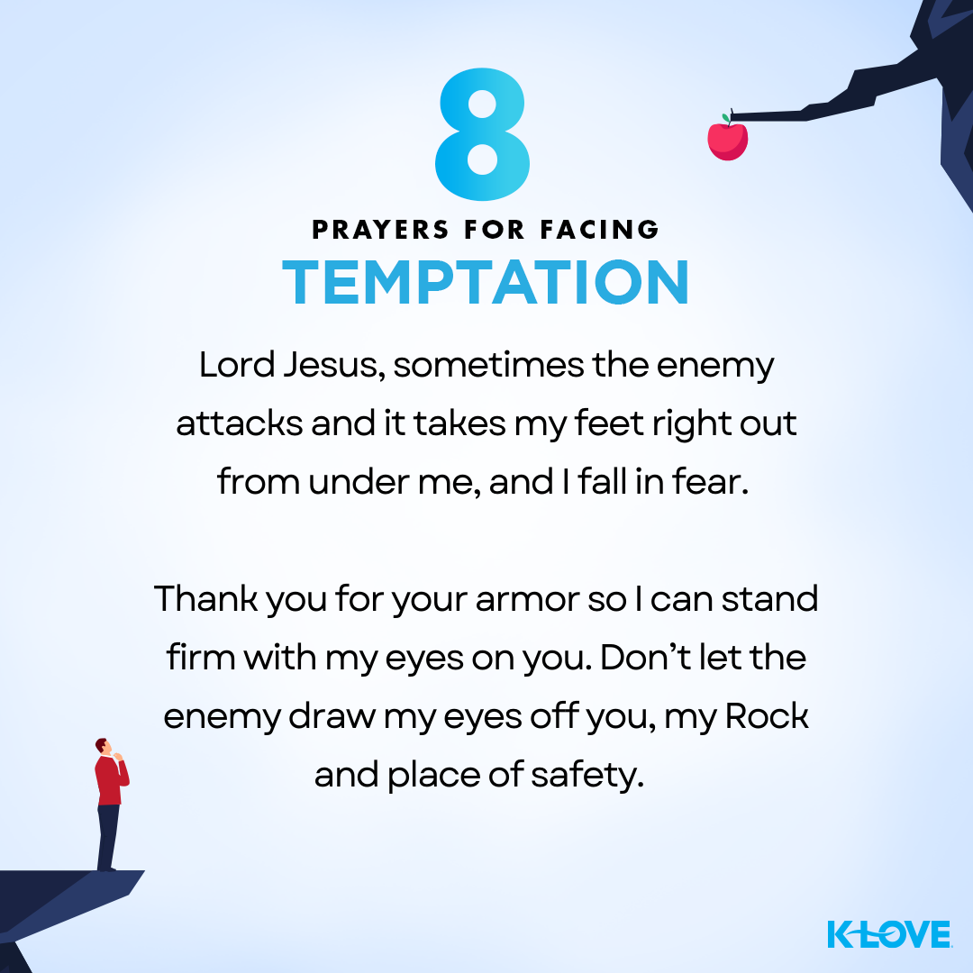Lord Jesus, sometimes the enemy attacks it takes my feet right out from under me, and I fall in fear. Thank you for your armor so I can stand firm with my eyes on you. Don’t let the enemy draw my eyes off you, my Rock and place of safety.  