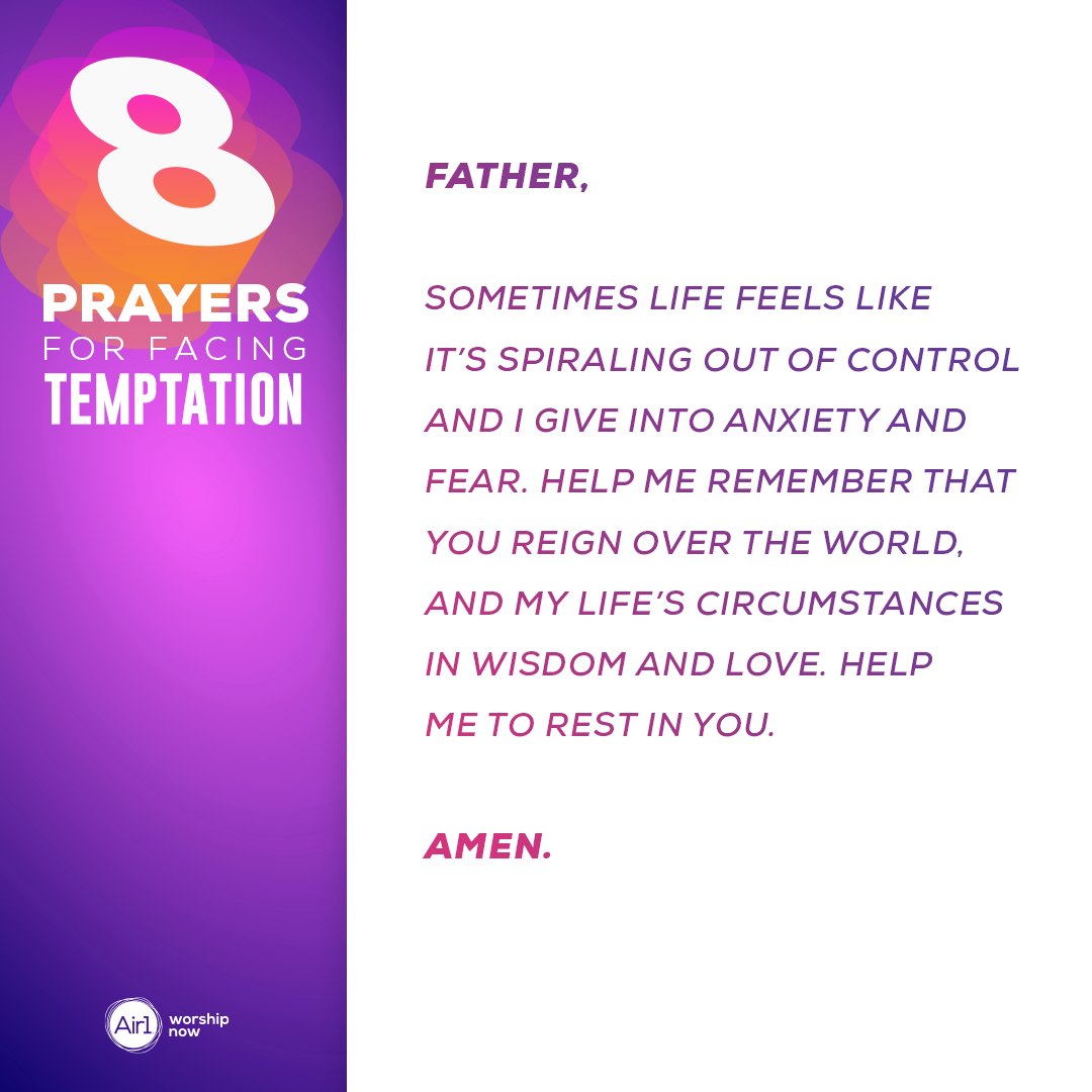 8 Prayers for Facing Temptation 1