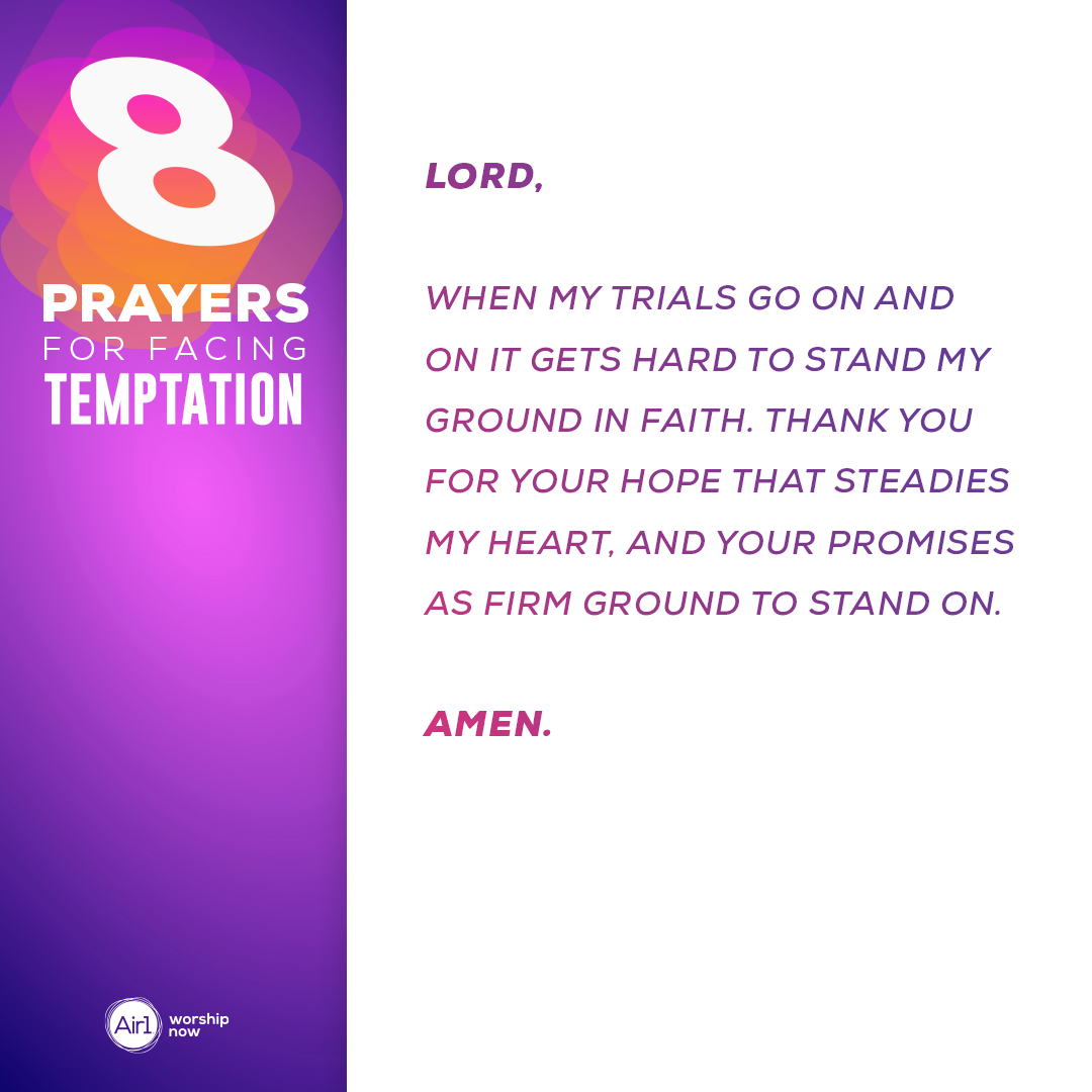 8 Prayers for Facing Temptation 2