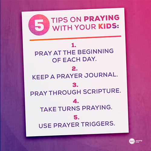 5 Tips on Praying with Your Kids