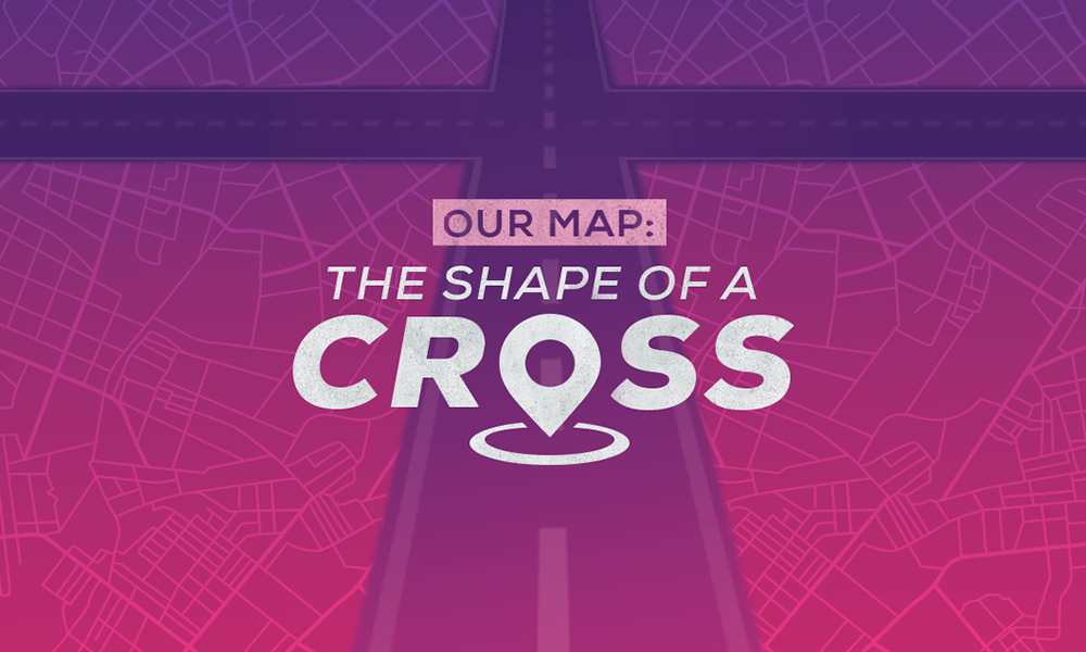 Our Map The Shape of a Cross