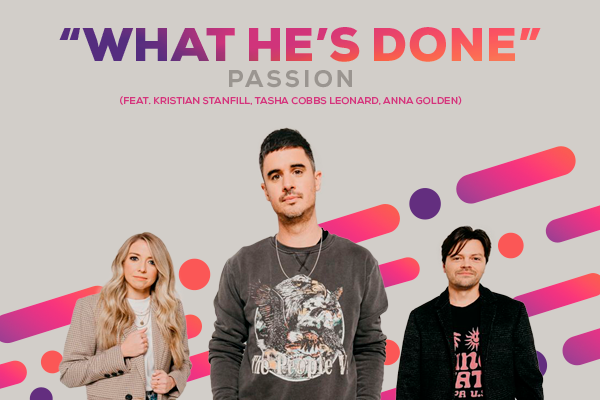 “What He’s Done” Passion (feat. Kristian Stanfill, Tasha Cobbs Leonard, Anna Golden)