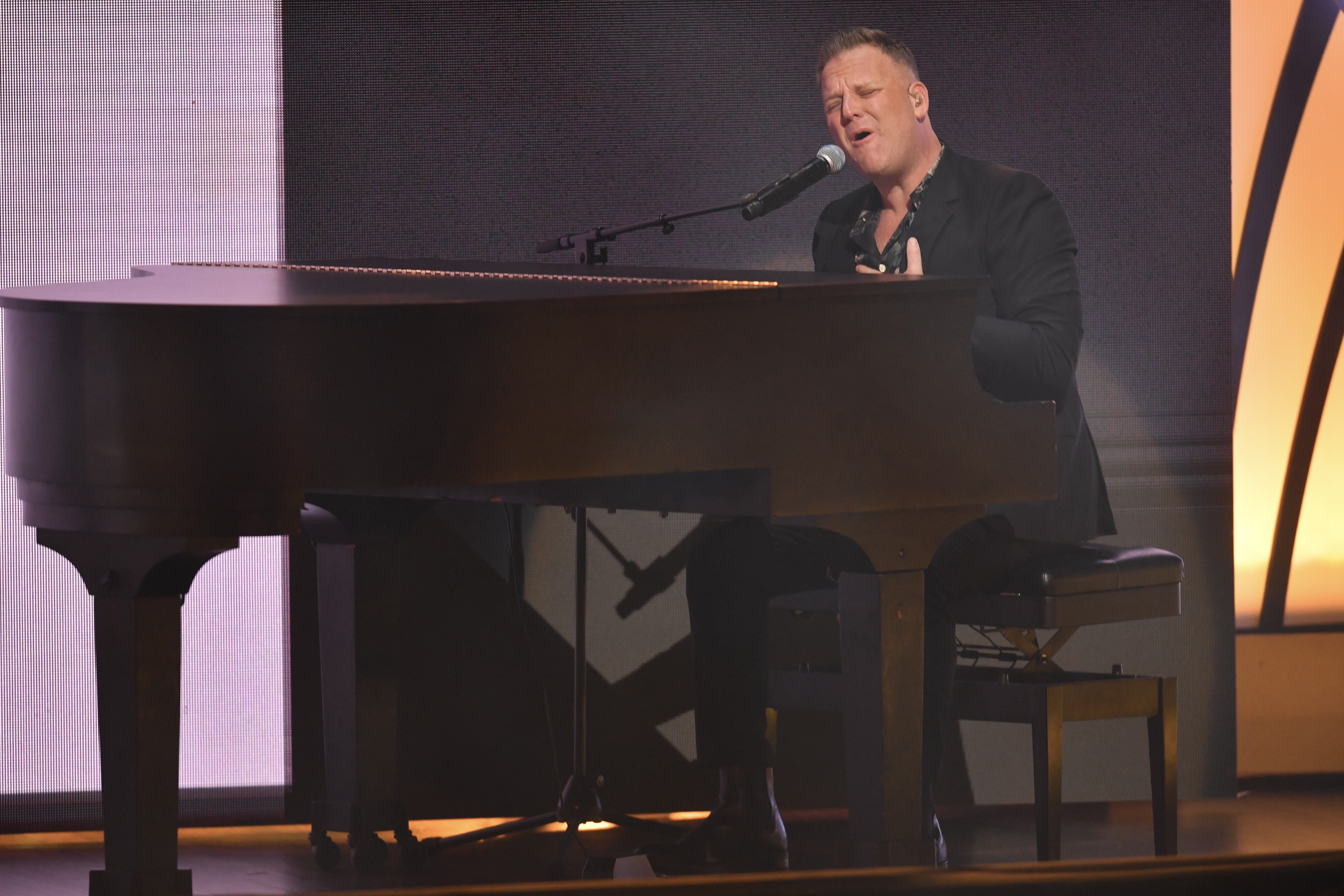 Matthew West Performing at the 2022 K-LOVE Fan Awards