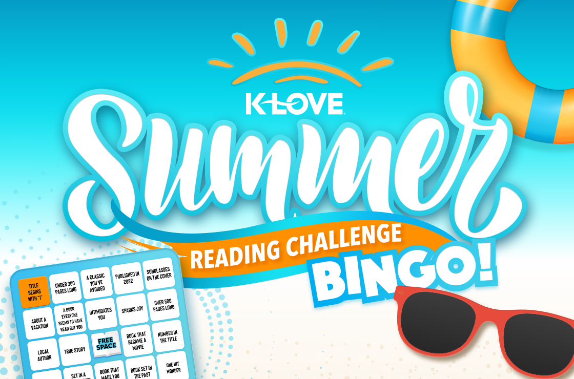 K-LOVE Summer Reading Challenge Bingo