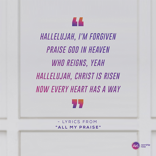 “Hallelujah, I