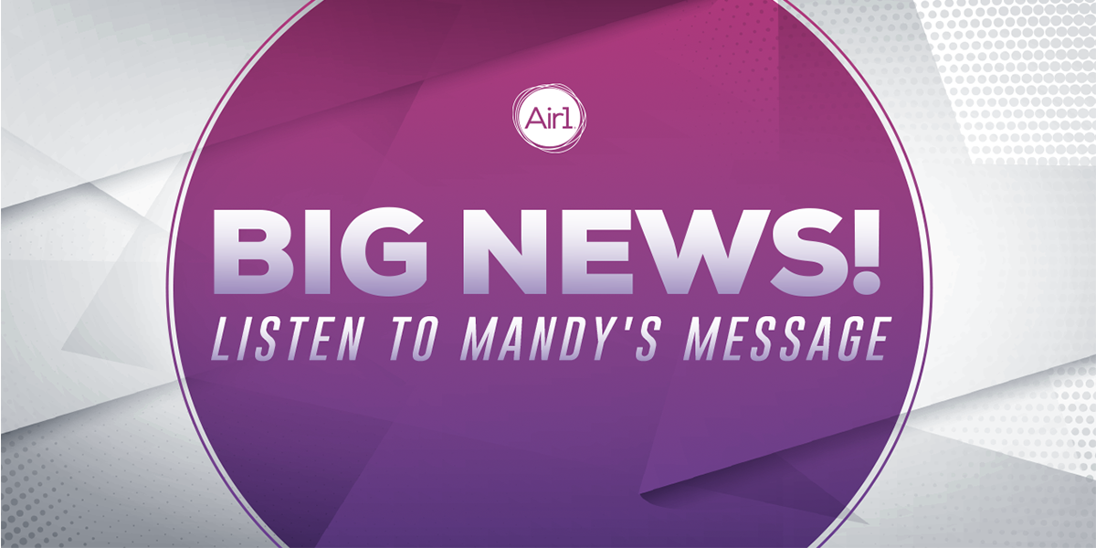 Big News! Listen to Mandy