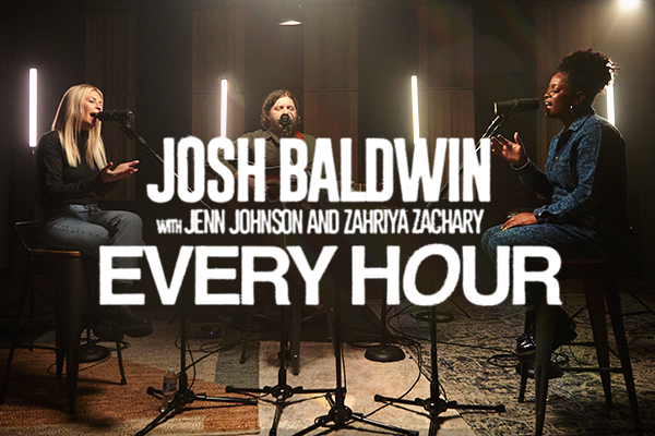 Josh Baldwin with Jenn Johnson and  Zahriya Zachary "Every Hour