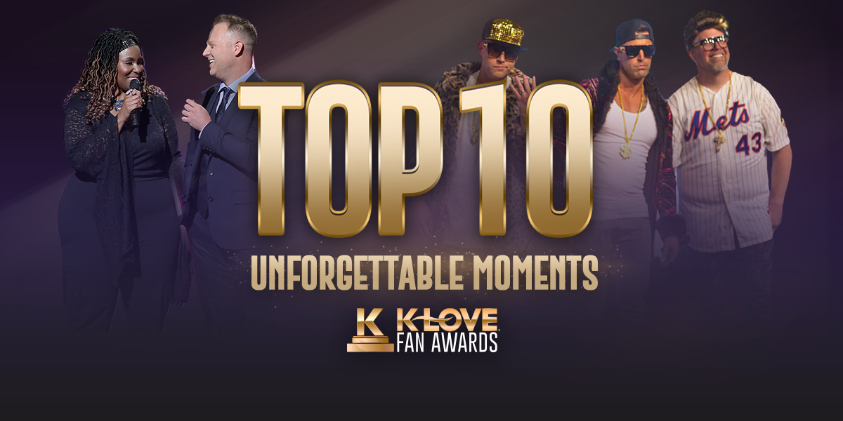 Top 10 KLOVE Fan Awards Moments From The Past 10 Years