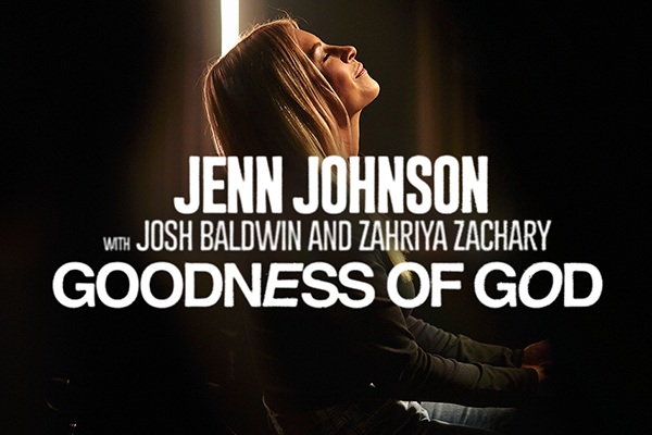 Jenn Johnson with Josh Baldwin and Zahriya Zachary Goodness of God