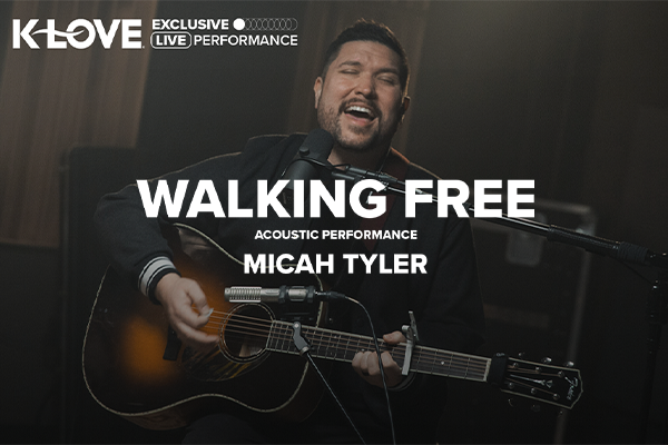 K-LOVE Exclusive Live Performance "Walking Free" Micah Tyler