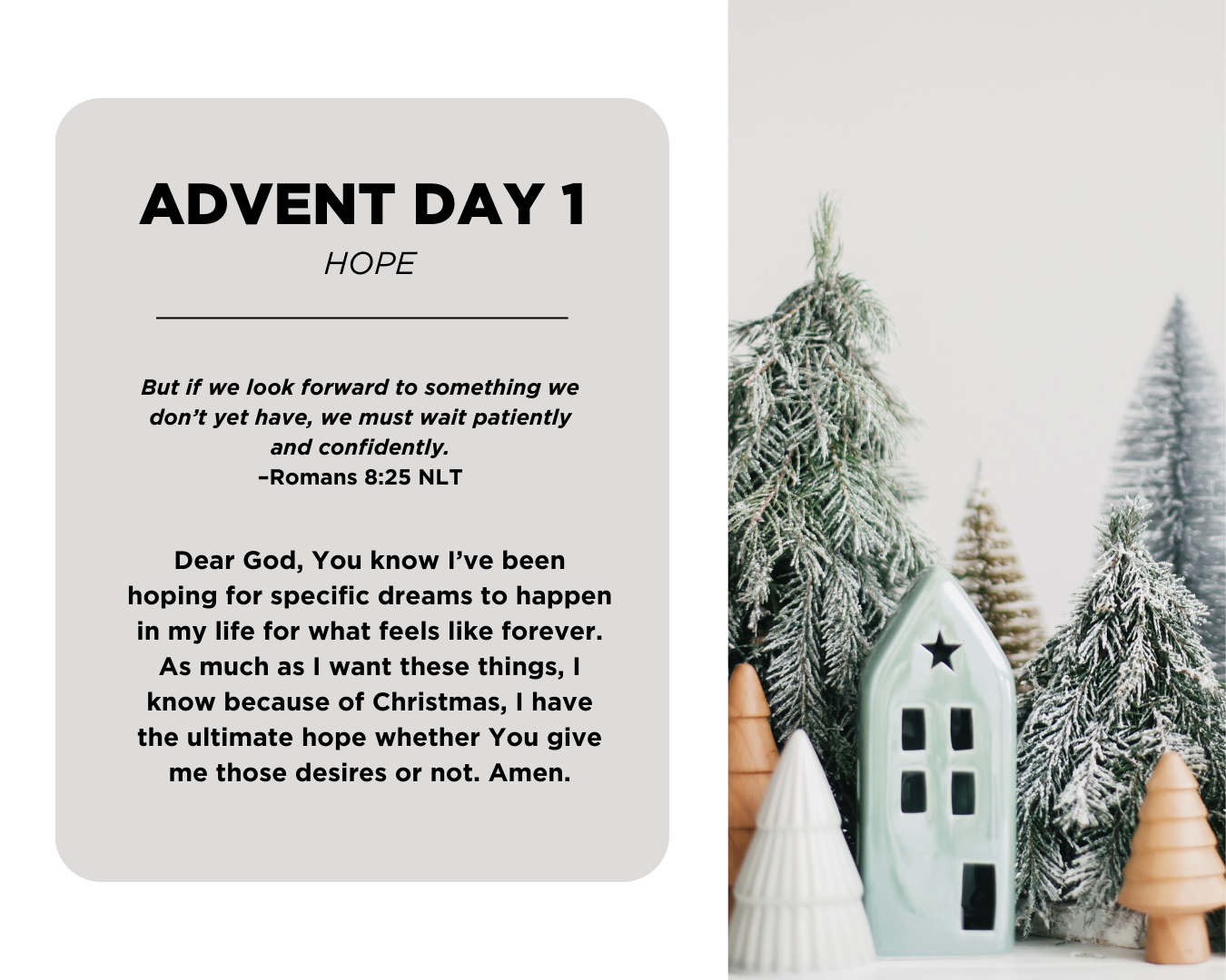 advent day 1