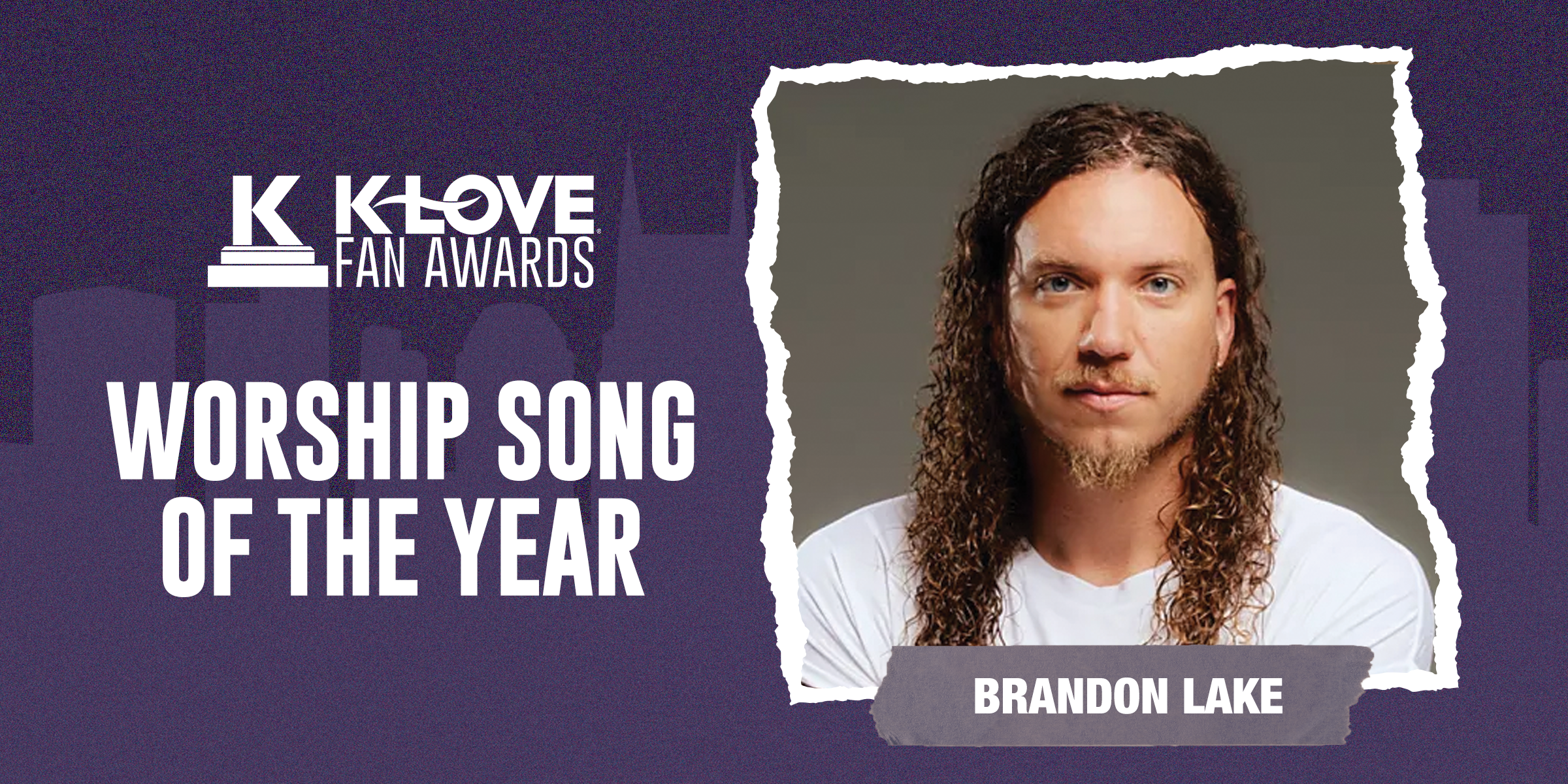 Worship Song of the Year: Brandon Lake