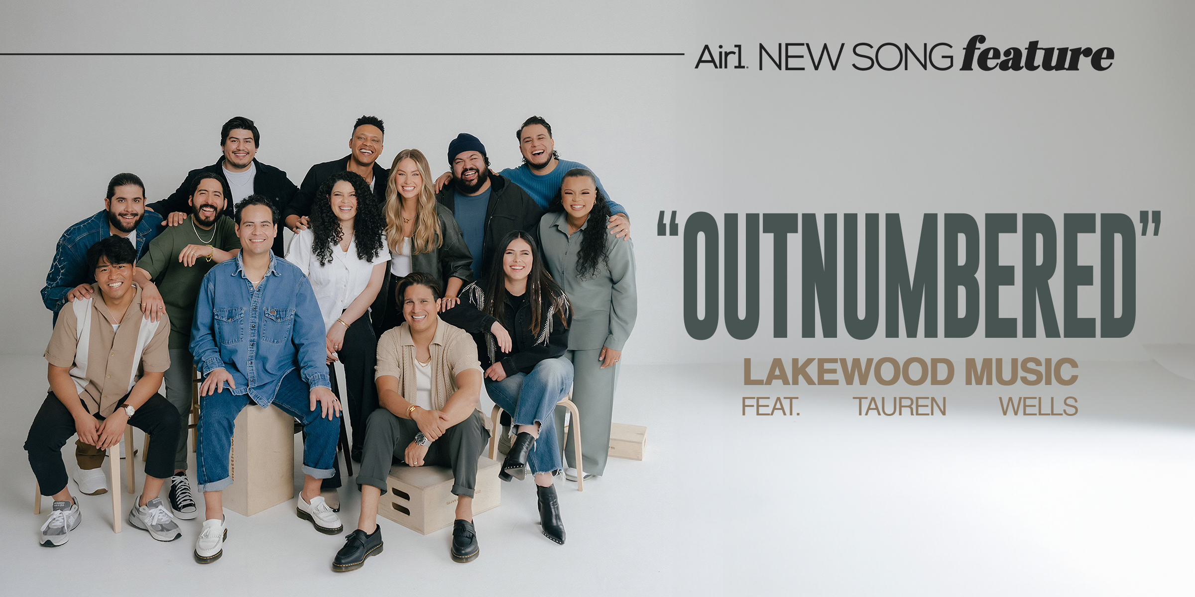 New Song Feature: "Outnumbered" Lakewood Music Feat. Tauren Wells