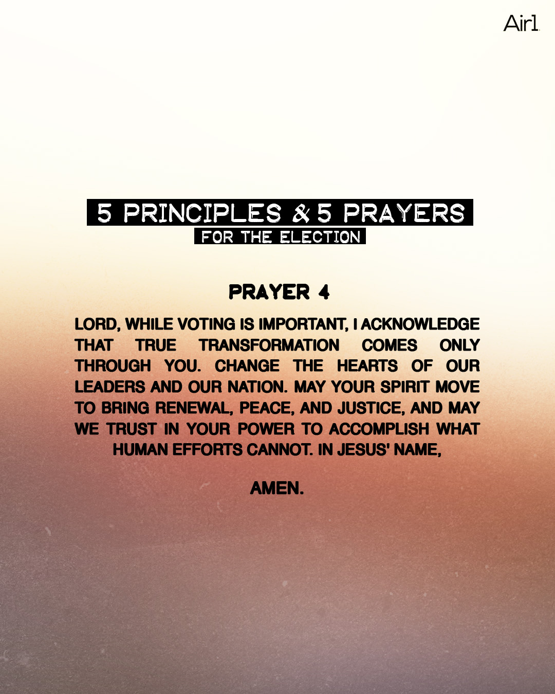 Prayer 4