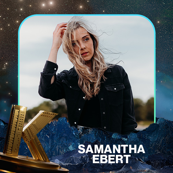 Vote for Samantha Ebert in the 2025 KLOVE Fan Awards
