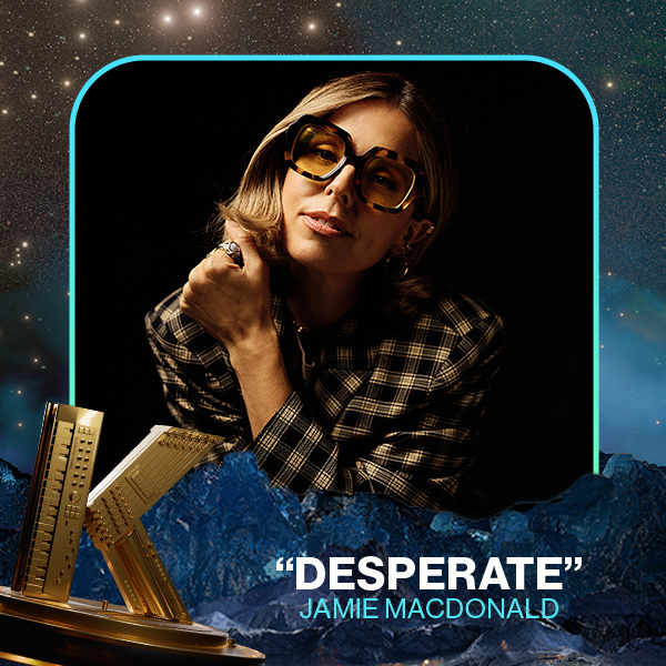Vote for Desperate by Jamie MacDonald in the 2025 KLOVE Fan Awards