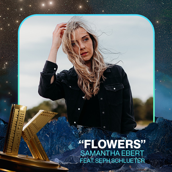 Vote for Flowers by Samantha Ebert featuring Seph Schlueter at the 2025 KLOVE Fan Awards