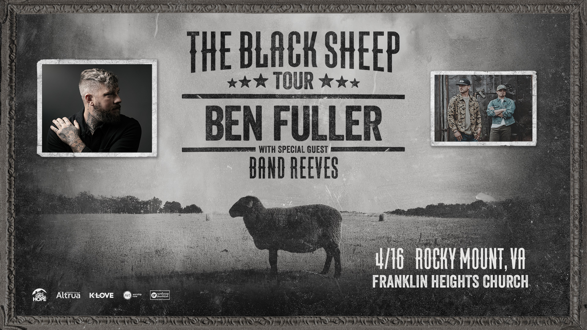 The Black Sheep Tour: Ben Fuller With Special Guest Band Reeves